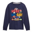 thumbnail image 1 of Disney - Here We Go - Youth Boys Long Sleeve Graphic T-Shirt, 1 of 4