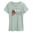 thumbnail image 1 of Disney - Hero Moana - Women's Short Sleeve Graphic T-Shirt, 1 of 3