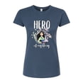 thumbnail image 1 of Disney - Hero Mulan   - Juniors Fitted Graphic T-Shirt, 1 of 4