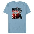 thumbnail image 1 of Disney High School Musical The Musical The Series Cast - Short Sleeve Blended T-Shirt for Adults - Customized-Ocean Blue, 1 of 5