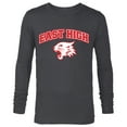 thumbnail image 1 of Disney High School Musical The Musical The Series East High - Long Sleeve T-Shirt for Men - Customized-Charcoal Heather, 1 of 5