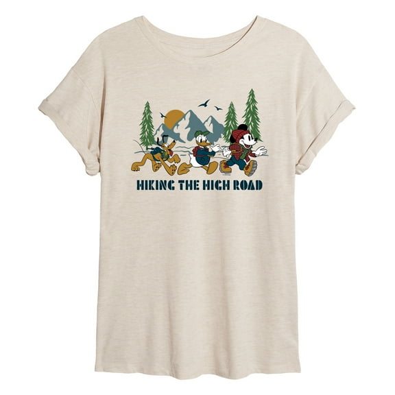 Disney - Hiking The High Road - Women's Oversized T-Shirt