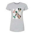 thumbnail image 1 of Disney - Ho Ho Ho Characters - Juniors Fitted Graphic T-Shirt, 1 of 5