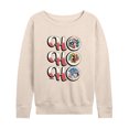 thumbnail image 1 of Disney - Ho Ho Ho - Women's Lightweight French Terry Long Sleeve Shirt, 1 of 5