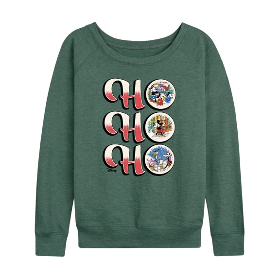 Disney - Ho Ho Ho - Women's Lightweight French Terry Long Sleeve Shirt
