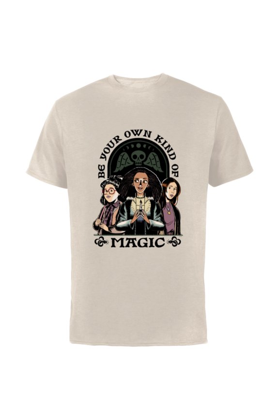 Hocus Pocus 2 Be Your Own Kind Of Magic - Short Sleeve Cotton T-Shirt for Adults - Customized-Natural