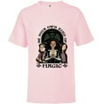 thumbnail image 1 of Disney Hocus Pocus 2 Be Your Own Kind Of Magic - Short Sleeve T-Shirt for Kids - Customized-Soft Pink, 1 of 5