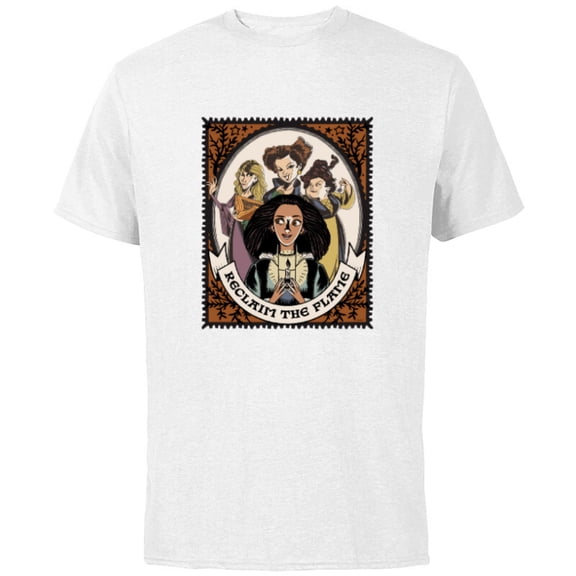 Disney Hocus Pocus 2 Becca Reclaim the Flame - Short Sleeve Cotton T-Shirt for Adults - Customized-White