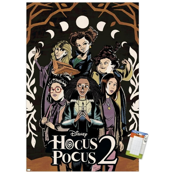 Disney Hocus Pocus 2 - Group Wall Poster, 22.375" x 34"