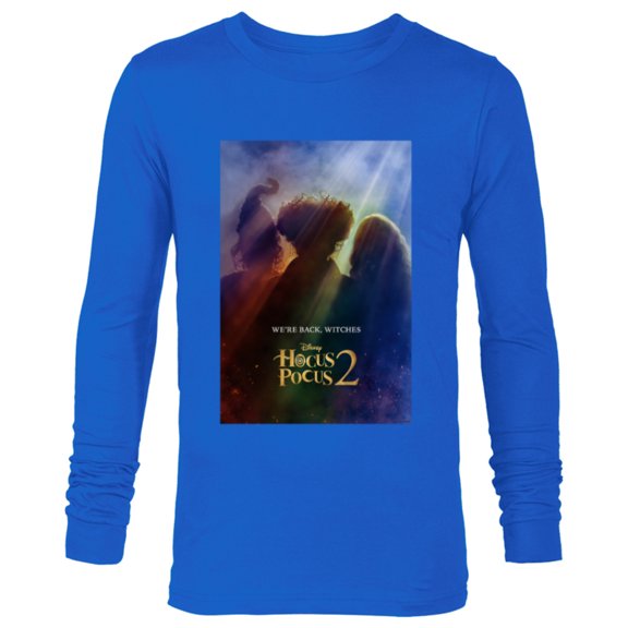 Disney Hocus Pocus 2 Poster - Long Sleeve T-Shirt for Men - Customized-Navy