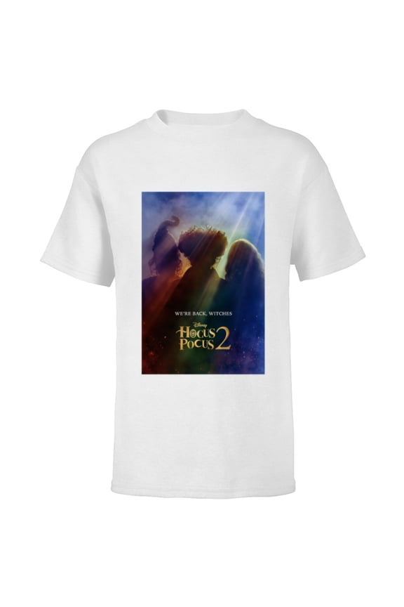 Hocus Pocus 2 Poster - Short Sleeve T-Shirt for Kids - Customized-White