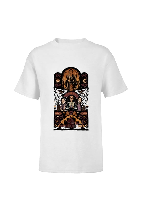 Hocus Pocus 2 Spooky Halloween - Short Sleeve T-Shirt for Kids - Customized-White