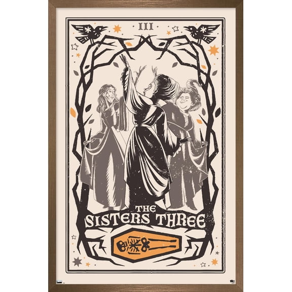 Disney Hocus Pocus 2 - The Sisters Three Wall Poster, 22.375" x 34" Framed