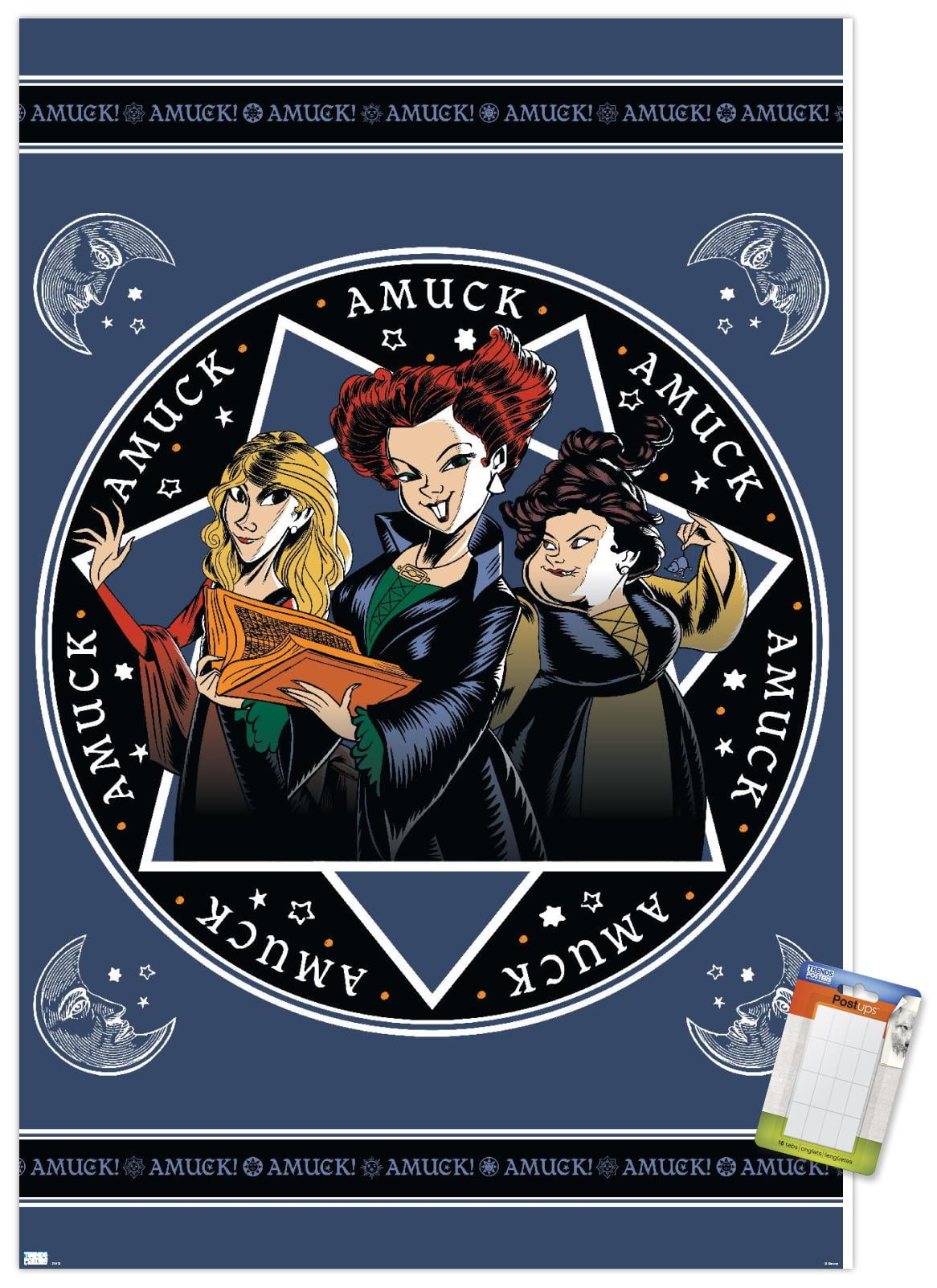 Disney Hocus Pocus - Amuck Wall Poster, 22.375" x 34"