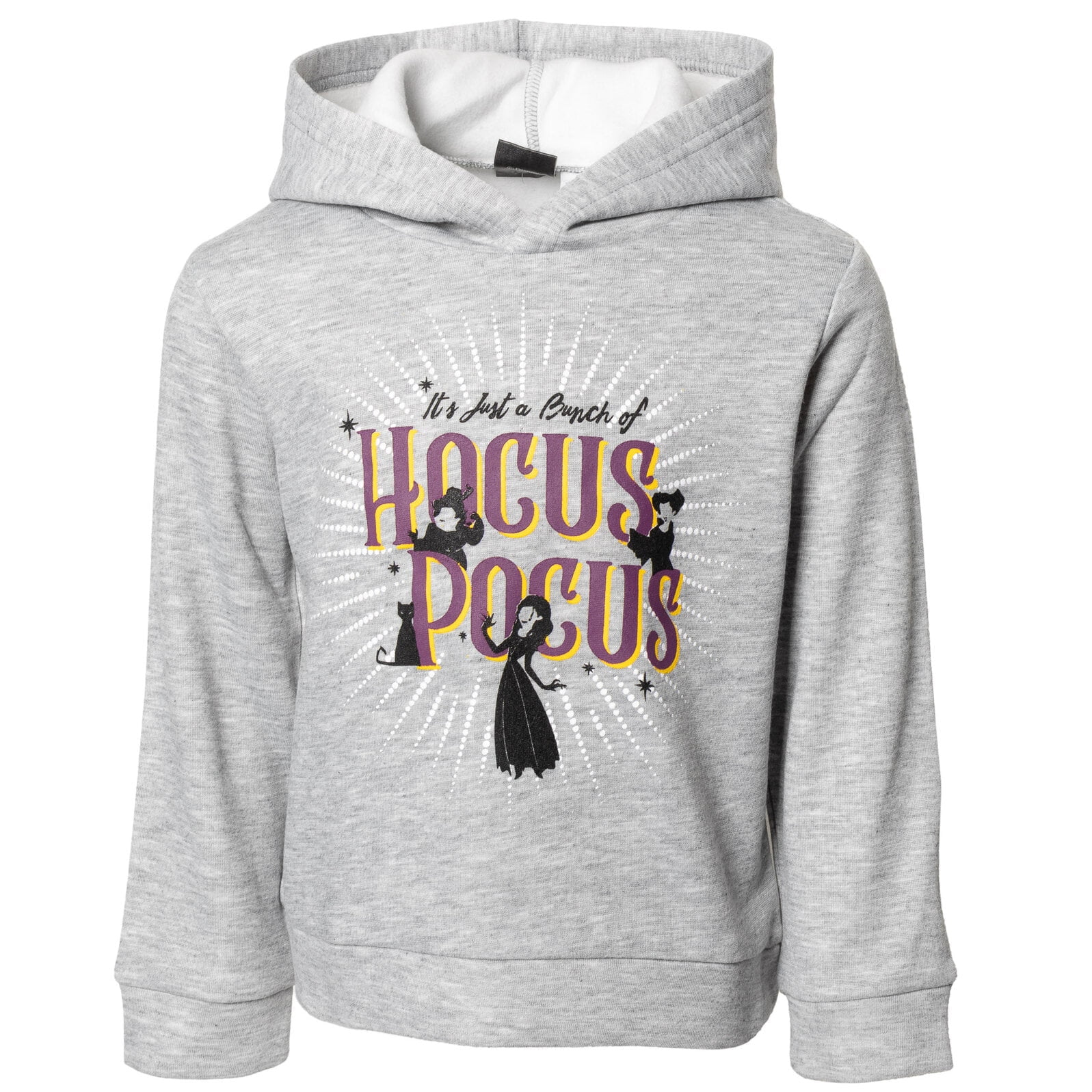 Disney Hocus Pocus Big Girls Fleece Pullover Hoodie Little Kid to Big