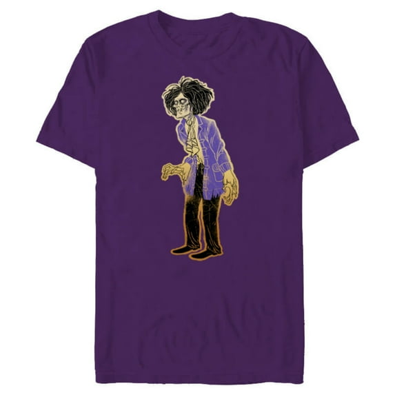 Disney Hocus Pocus Billy Butcherson Zombie - Short Sleeve Blended T-Shirt for Adults - Customized-Purple