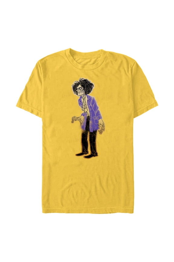 Hocus Pocus Billy Butcherson Zombie - Short Sleeve Blended T-Shirt for Adults - Customized-Yellow