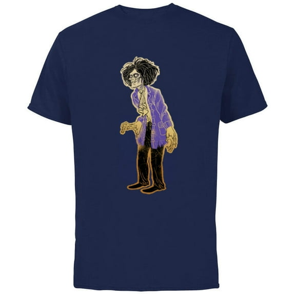 Disney Hocus Pocus Billy Butcherson Zombie - Short Sleeve Cotton T-Shirt for Adults - Customized-Navy
