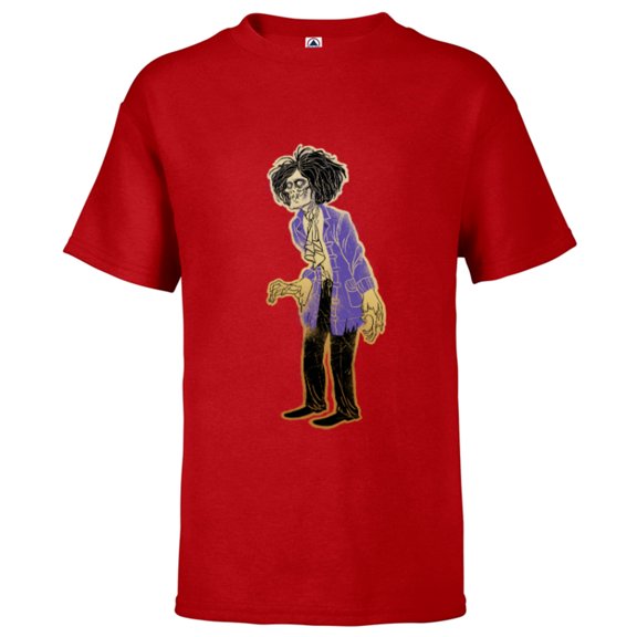 Disney Hocus Pocus Billy Butcherson Zombie - Short Sleeve T-Shirt for Kids - Customized-Red