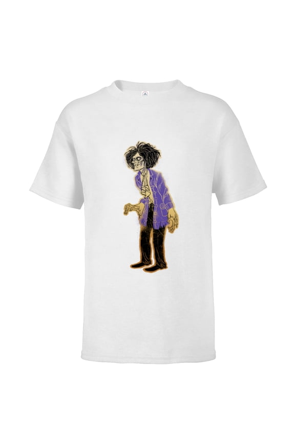 Hocus Pocus Billy Butcherson Zombie - Short Sleeve T-Shirt for Kids - Customized-White