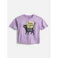 thumbnail image 1 of Disney Hocus Pocus Boxy Mineral Washed Halloween Crewneck Tee with Short Sleeves, Sizes 4-16, 1 of 9