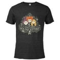 thumbnail image 1 of Disney Hocus Pocus Gather' Round Sanderson Sisters - Short Sleeve Blended T-Shirt for Adults - Customized-Black Snow Heather, 1 of 5