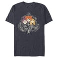 thumbnail image 1 of Disney Hocus Pocus Gather' Round Sanderson Sisters - Short Sleeve Blended T-Shirt for Adults - Customized-Denim Snow Heather, 1 of 5