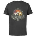 thumbnail image 1 of Disney Hocus Pocus Gather' Round Sanderson Sisters - Short Sleeve Cotton T-Shirt for Adults - Customized-Charcoal, 1 of 5