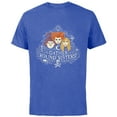 thumbnail image 1 of Disney Hocus Pocus Gather' Round Sanderson Sisters - Short Sleeve Cotton T-Shirt for Adults - Customized-Royal Heather, 1 of 5