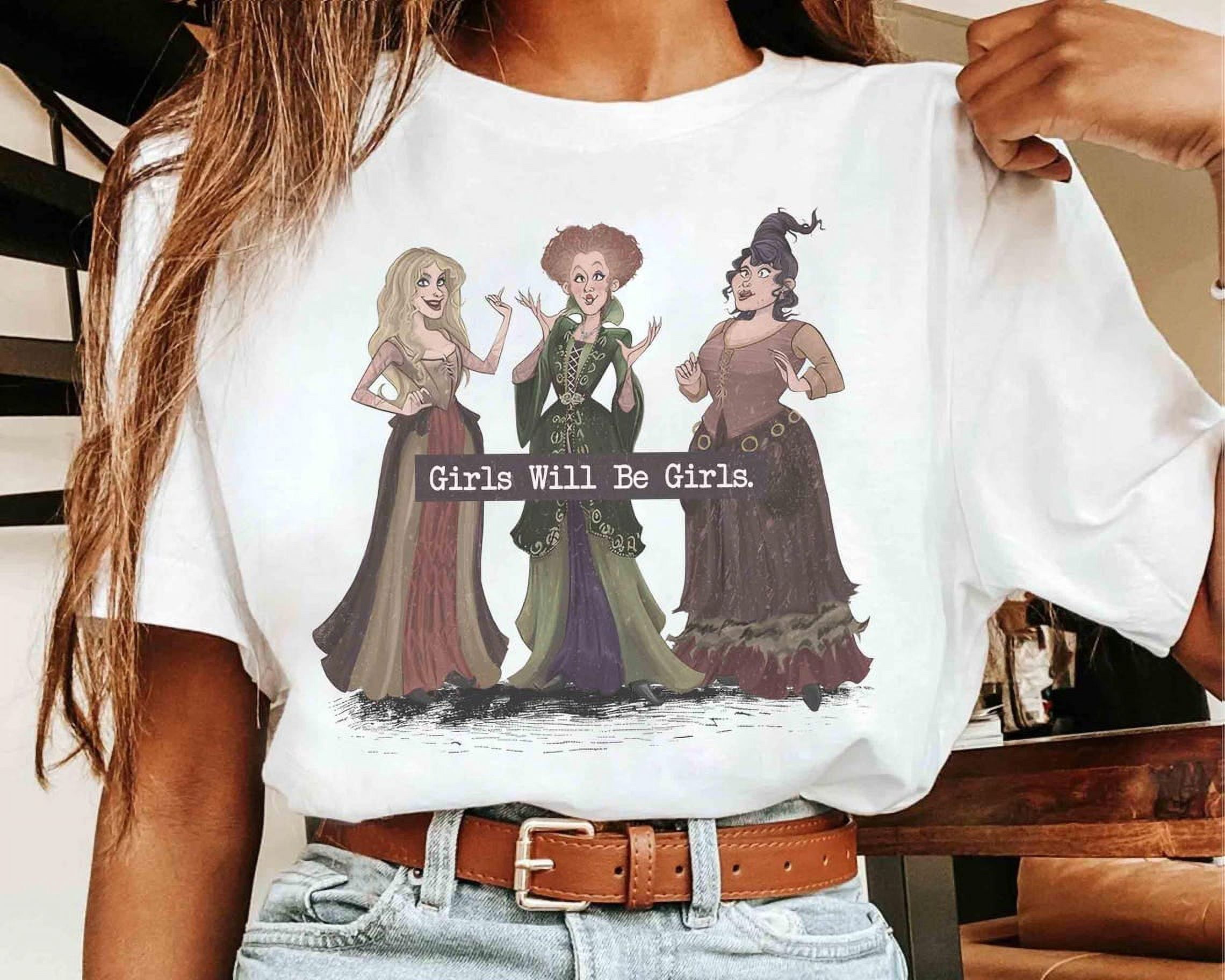 Women's 'Ghoul Gang' Halloween T-Shirt - Hocus Pocus Sanderson Sisters Graphic Tee - View #2