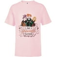 thumbnail image 1 of Disney Hocus Pocus I Am a Sanderson Sister - Short Sleeve T-Shirt for Kids - Customized-Soft Pink, 1 of 5