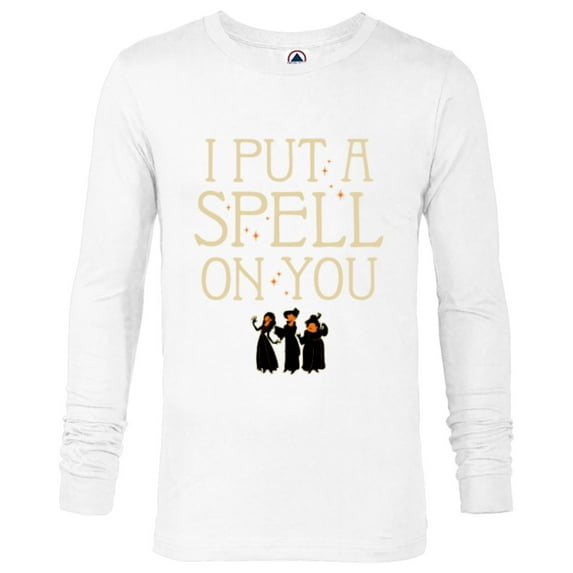 Disney Hocus Pocus I Put A Spell On You Halloween - Long Sleeve T-Shirt for Men - Customized-White