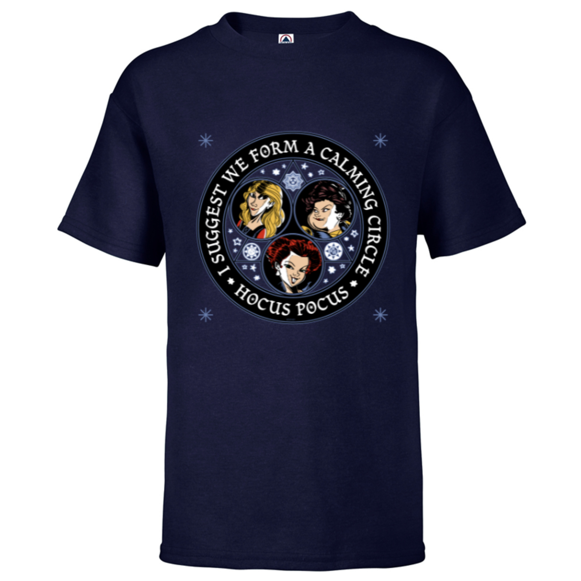 Disney Hocus Pocus I Suggest We Form A Calming Circle - Short Sleeve T ...