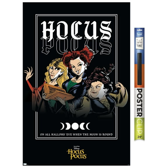 Disney Hocus Pocus - Moon Wall Poster, 22.375" x 34"