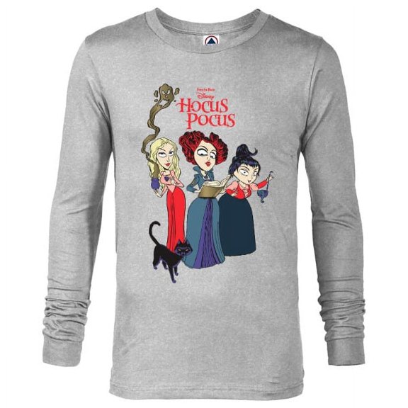 Disney Hocus Pocus Sanderson Sisters Witch - Long Sleeve T-Shirt for Men - Customized-Athletic Heather