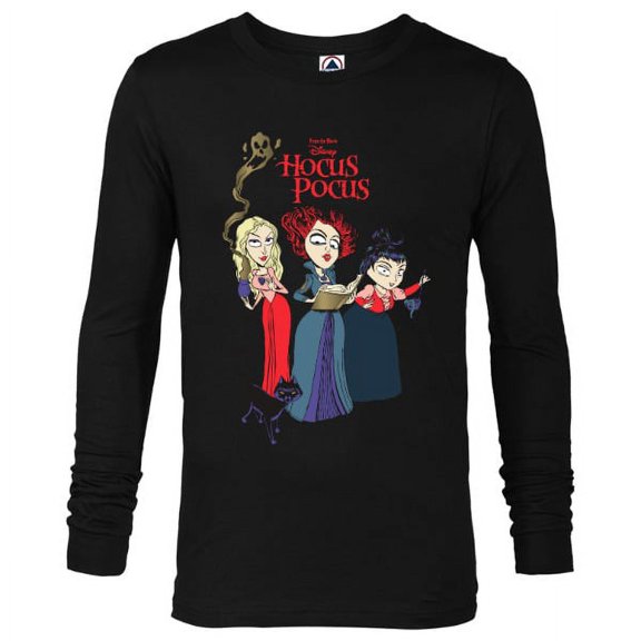 Disney Hocus Pocus Sanderson Sisters Witch - Long Sleeve T-Shirt for Men - Customized-Black