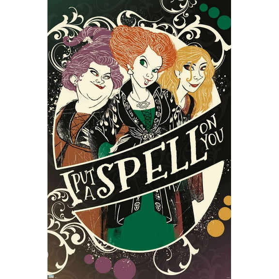 Disney Hocus Pocus - Spell on You Wall Poster, 14.725" x 22.375"