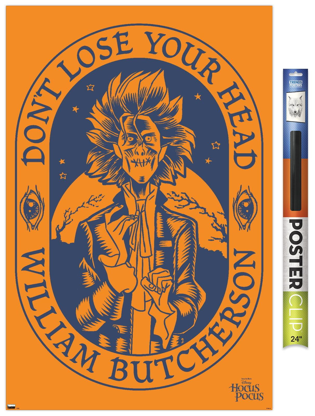 Disney Hocus Pocus - William Butcherson Wall Poster, 22.375" x 34"