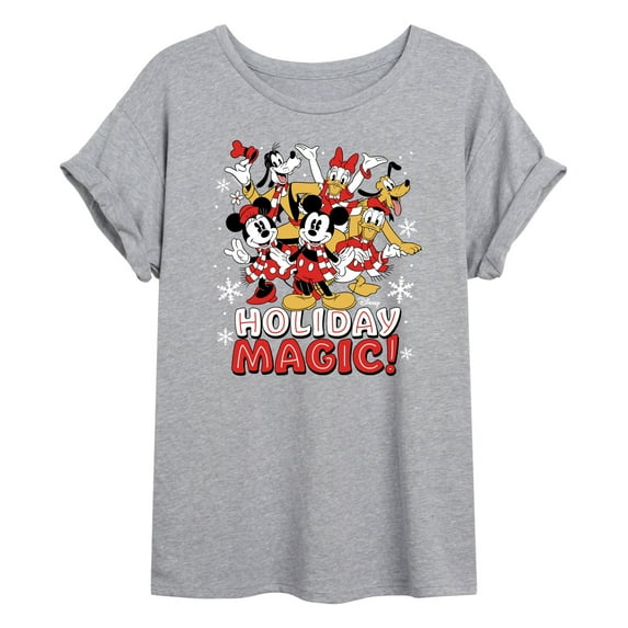 Disney - Holiday Magic - Juniors Ideal Flowy Muscle T-Shirt