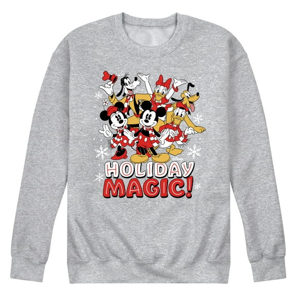 Disney - Holiday Magic - Men's Crew Fleece Sweatshirt Sweatshirt