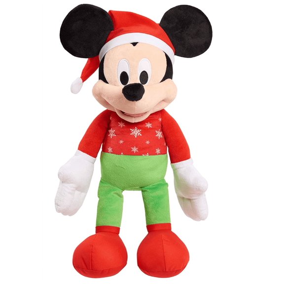 Disney Holiday Mickey Mouse Large 22-Inch Plush Exclusive New With Tag
