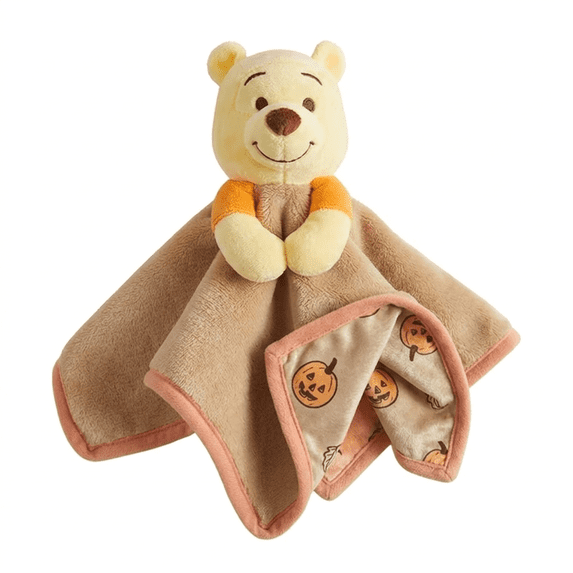 Disney Baby Winnie the Pooh Halloween Polyester Lovey Security Blanket 12 x 12 in