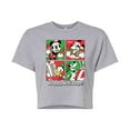 thumbnail image 1 of Disney - Holidays - Juniors Cropped Cotton Blend T-Shirt, 1 of 5