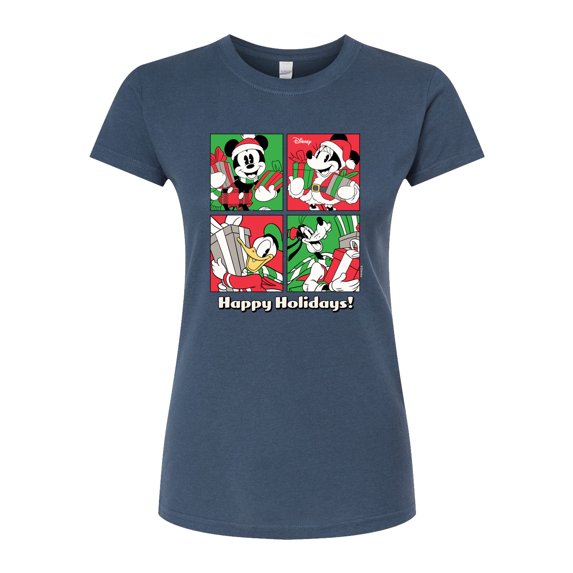 Disney - Holidays - Juniors Fitted Graphic T-Shirt