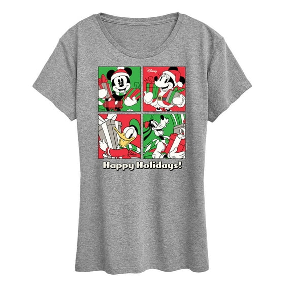 Disney - Holidays - Women's Short Sleeve Graphic T-Shirt