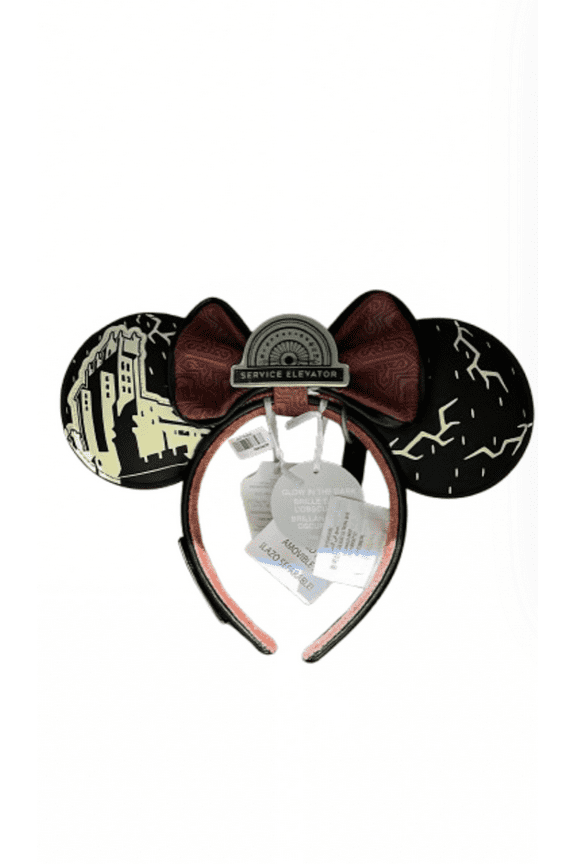 Hollywood Tower Hotel Service Elevator Glow in Dark Loungefly Headband