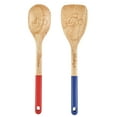 thumbnail image 1 of Disney Home Bon Voyage 2 Pcs Wooden Spoon and Turner Set, 11.75 Inch, Mixed Colors, 1 of 10
