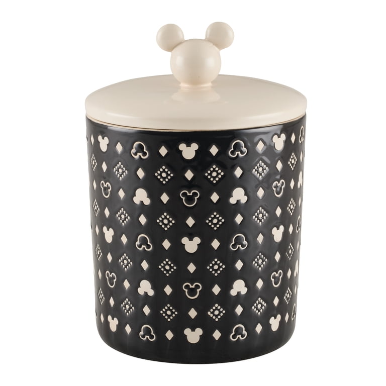 Disney Home Monochrome 12.8 Cup Extra Large Ceramic Canister and