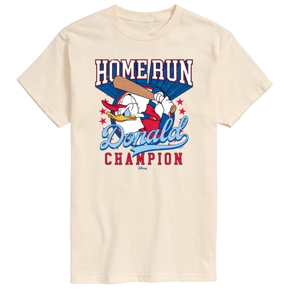 Disney - Home Run Donald - Men's Short Sleeve Graphic T-Shirt