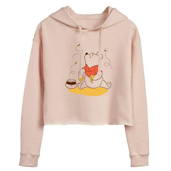 Disney - Honey Pot - Juniors Cropped Pullover Hoodie